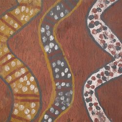 old aboriginal bark painting artwork for sale australia